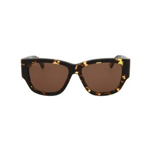 Bottega Veneta Square-Frame Acetate Sunglasses Brown Womens